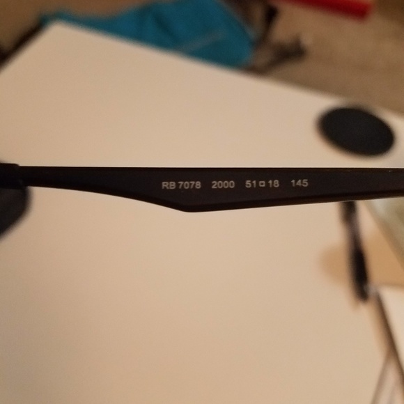 Ray Ban Glasses Black - Picture 4 of 6